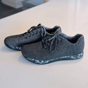 Black Nobull sneakers with camouflage sole